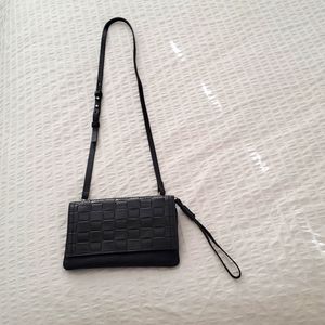 Vince Camuto Black Leather Crossbody